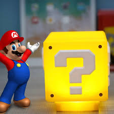 Lampara Cubo Super Mario Bros